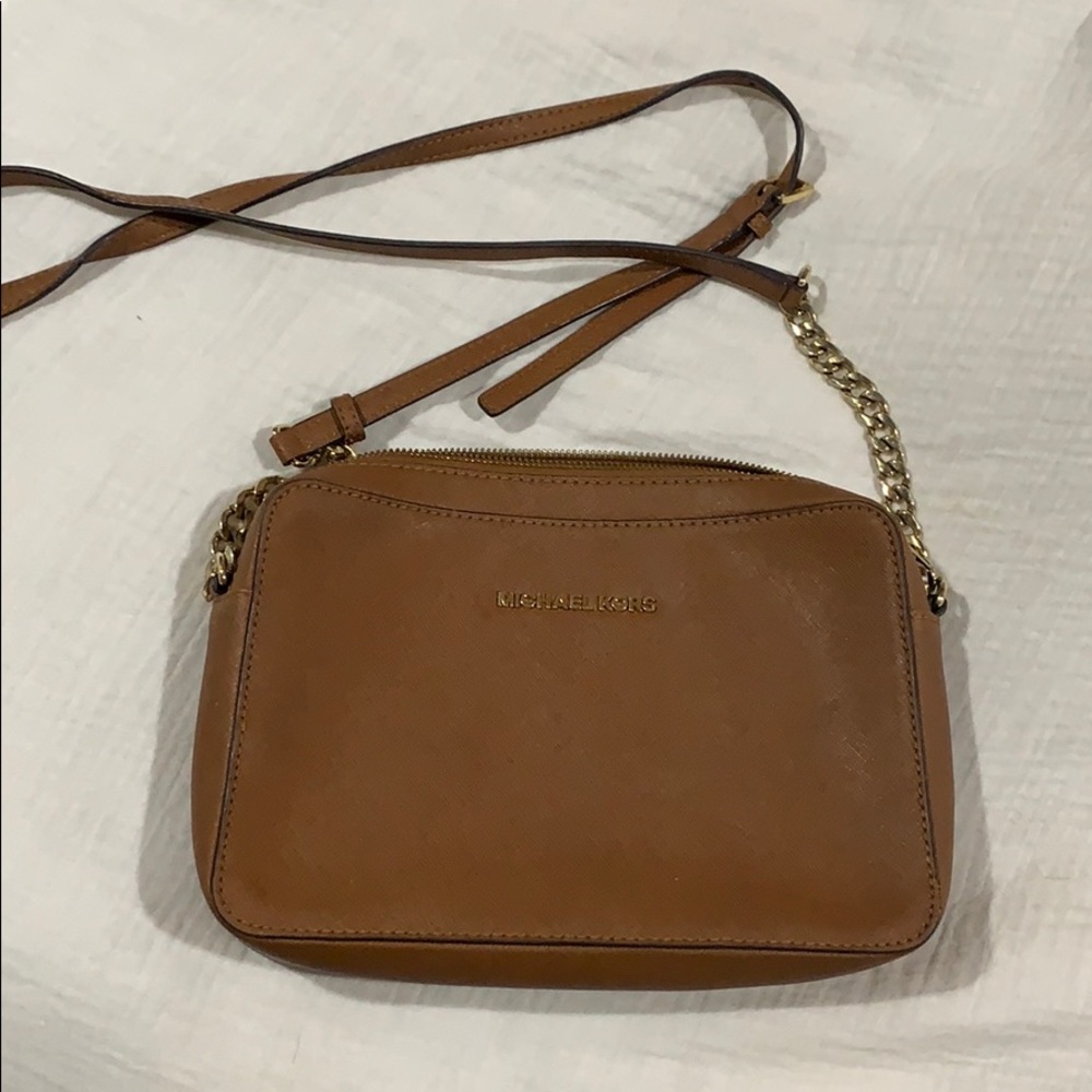 Michael Kors Jet Set leather crossbody